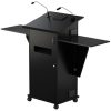 Standard Black Melamine Lectern