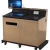 Multimedia A-Series Double Bay Lecterns Main