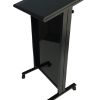 AL1500 Director Lectern Podium Black color