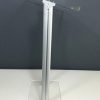 Deacon Transparent Acrylic Lectern Side View