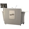 G-Series Double bay lectern shown with various options.