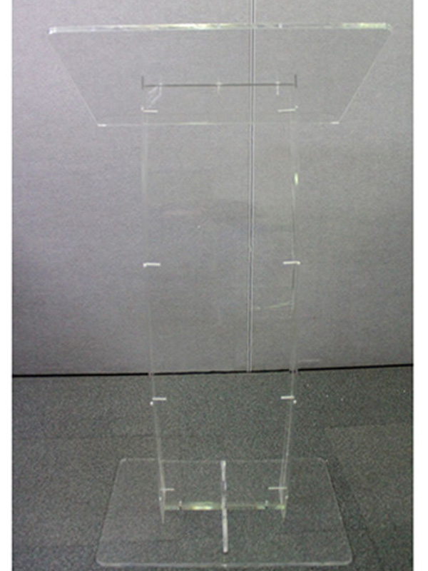 Preacher Clear Acrylic Lectern Clear Acrylic