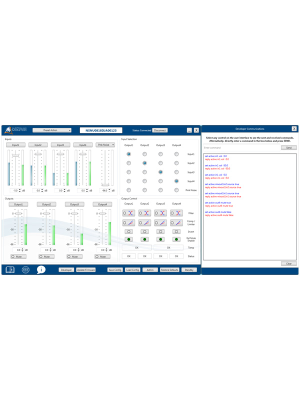 RS232 control