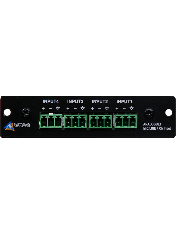 4 Input, 4 Output Dante®