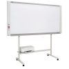 Magnetic whiteboard surface