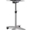 Height adjustable single mobile projector stand