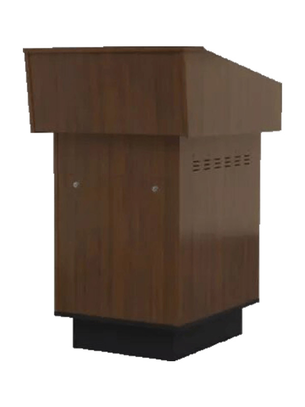 Single Bay Lecterns Audience-Side