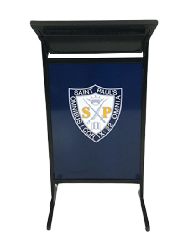 AL200S Diplomat Conference Lectern with logo